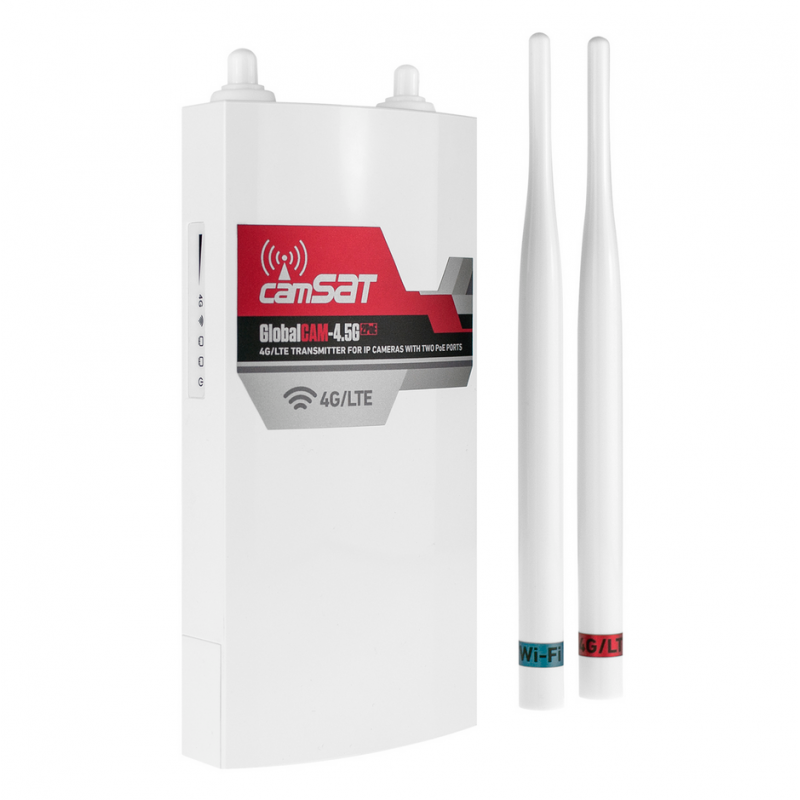 Router Lte / 4G / 3G Zewnętrzny Camsat Globalcam-4.5G 2Poe Router Lte / 4G / 3G Zewnętrzny Camsat Globalcam-4.5G 2Poe