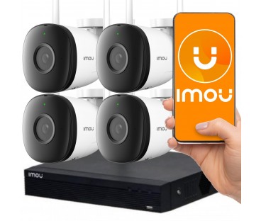 Zestaw Imou Wi-Fi Kit Lite Kit/nvr1104Hs-W-S2/4-F22