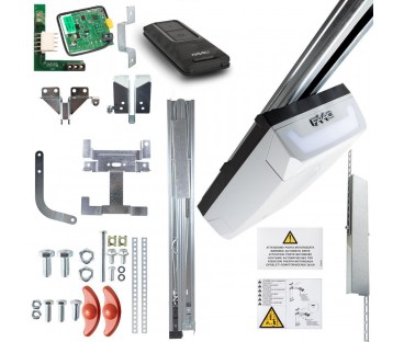 Zestaw Faac D600 Fds Do Bram Garażowych Z 3M Szyną Dwuczęściową Kewlarową