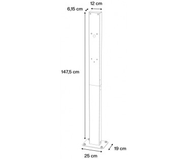 Słupek Montażowy Greencell Habuden Post Do Stacji Ładowania Habuden Wallbox Evgcakhp1