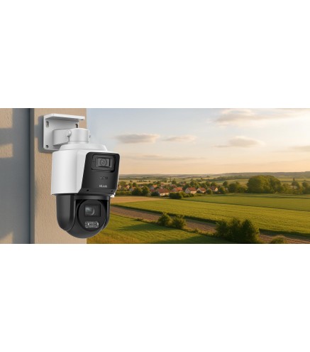 Kamera Ip Hilook Ptz-D4-Pro Dualna 8Mp (4Mp + 4Mp) 4X Zoom Optyczny