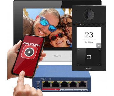 Zestaw Wideodomofonowy Ip Hilook By Hikvision Ip-Vis-Pro
