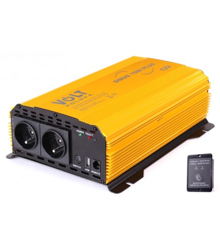 Przetwornica Volt Polska Sinus Plus 1500 12V / 230V 1000/1500W