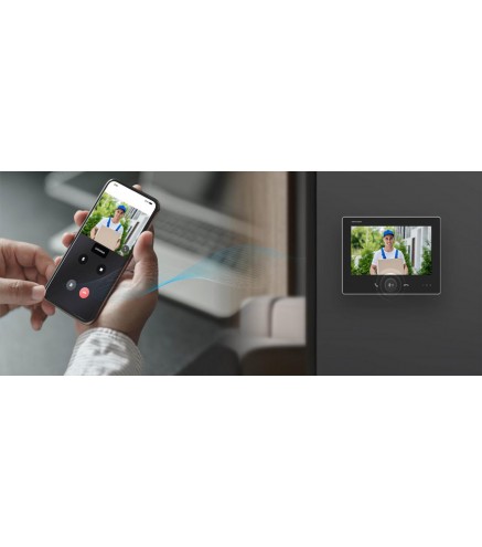 Monitor Wideodomofonu Hikvision 2 Wire Ds-Kh7300Ey-Wte2(B)