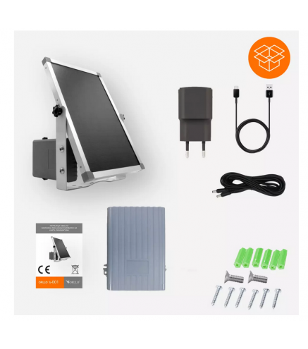 Panel Fotowoltaiczny Solarny Do Fotopułapki Huntercam 3 Z Akumulatorem