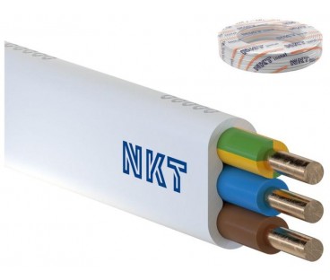 Przewód Elektryczny Drut Płaski Ydyp 450/750V 4X1,5Mm2 Nkt 100M