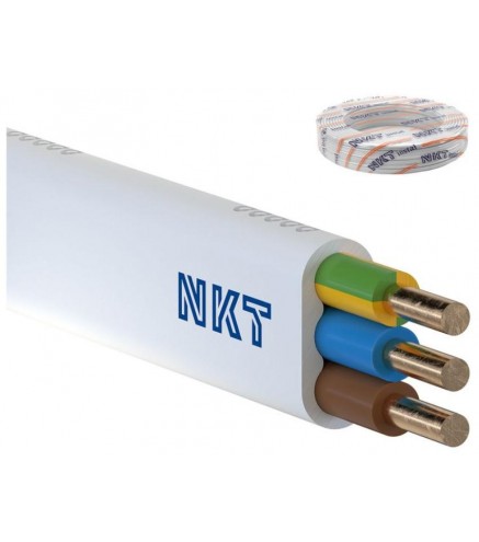 Przewód Elektryczny Drut Płaski Ydyp 450/750V 4X1,5Mm2 Nkt 100M