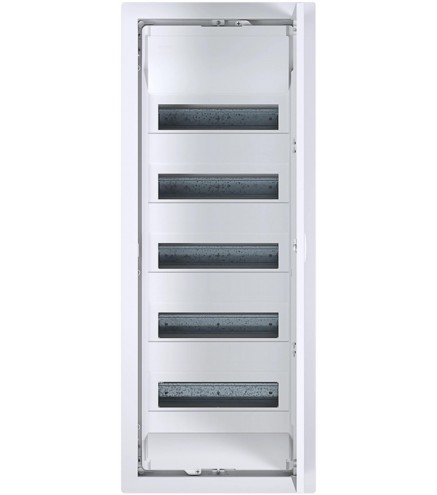 Rozdzielnica P/t Z Drzwiami Metalowymi, 5 Rzędów, 60 Modułów, Ip30, Hager Volta Vu60Nc