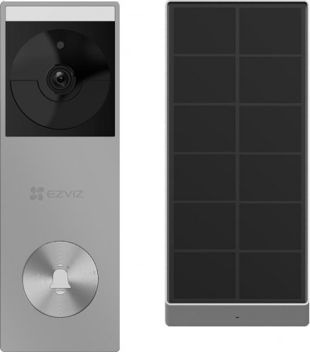 Wideodzwonek Ezviz Hp3 Pro 3Mpx Z Panelem Solarnym