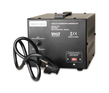 Transformator Volt Polska 230V/110V 2000Va