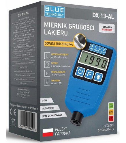 Miernik Grubości Lakieru Blue Technology Dx-13-Al