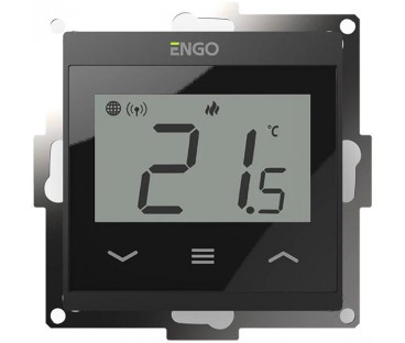 Engo Controls E55-B - Internetowy, Podtynkowy Regulator Temperatury Do Ramki 55X55, Wi-F
