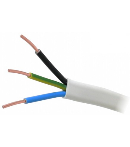Przewód Elektryczny Drut Płaski Ydyp 450/750V 3X2,5Mm2 50M Mercor