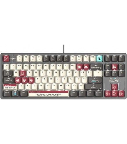 Klawiatura Mechaniczna A4Tech Bloody S87 Pixels Red Usb (Blms Red Plus Switches)