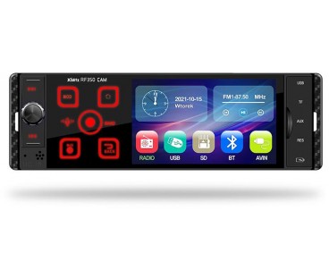 Radio Samochodowe Xblitz Rf350 Z Kamerą Cofania
