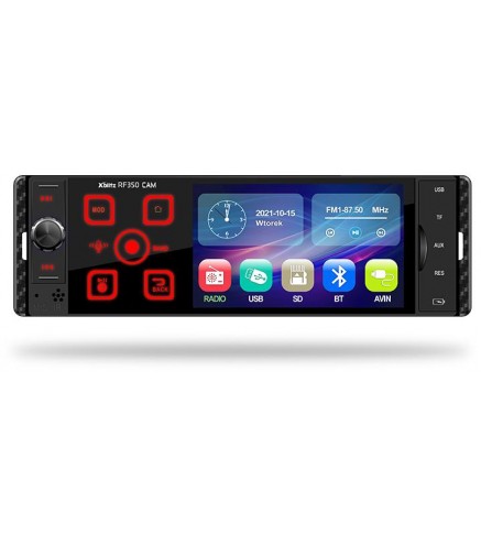 Radio Samochodowe Xblitz Rf350 Z Kamerą Cofania