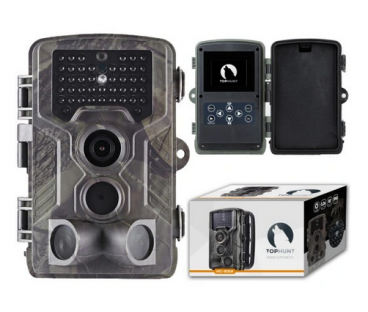 Kamera Leśna Tophunt Hc800A Fullhd Polski 42Xir Fotopułapka