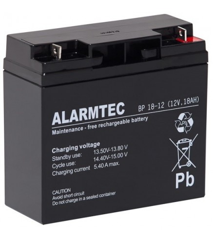 Akumulator Agm Alarmtec Serii Bp 12V 18Ah