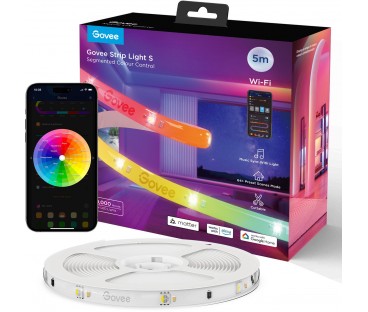 Govee H612A 5M Taśma Led Wi-Fi, Bluetooth, Rgbic
