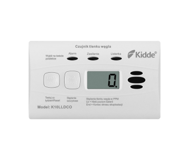 Czujnik Czadu Z Wyświetlaczem Kidde K10Lldco