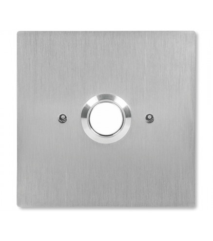Aco Ins-Ob-60 Przycisk Zwierny Wyjścia, Podświetlany, Podtynkowy, Stal Nierdzewna, Do Puszki Elektr