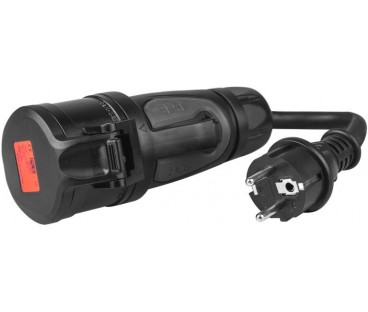 Przejściowka Adapter Siłowy Green Cell Czerwony Cee 16A 400V 5P Do Schuko 230V Evak01