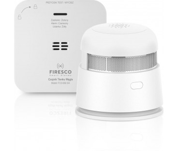 Zestaw Czujników Firesco Czujnik Czadu+Czujnik Dymu