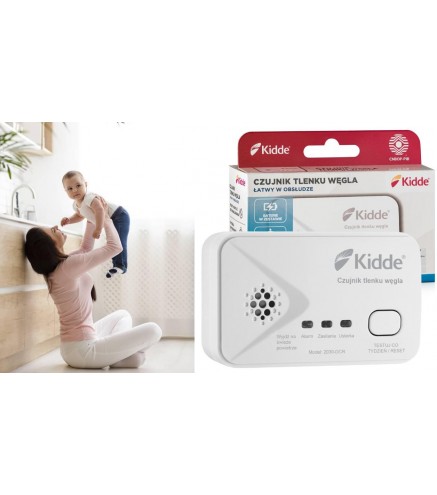 Zestaw Kidde Czujnik Czadu 2030-Dcr + Czujnik Dymu 2030-Dsr