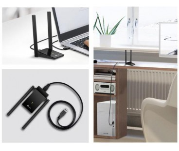 Adapter Wlan Usb Tp-Link Archer T4U Plus