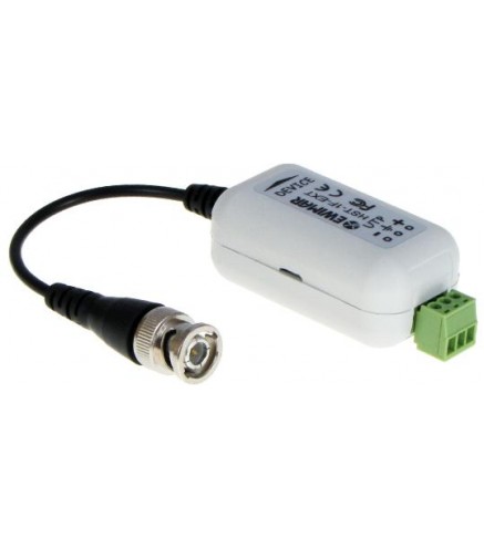 Separator Galwaniczny Z Konwerterem Utp I Zabezpieczeniem Do Ahd, Hd-Cvi, Hd-Tvi Ewimar Hst-1F-Ext