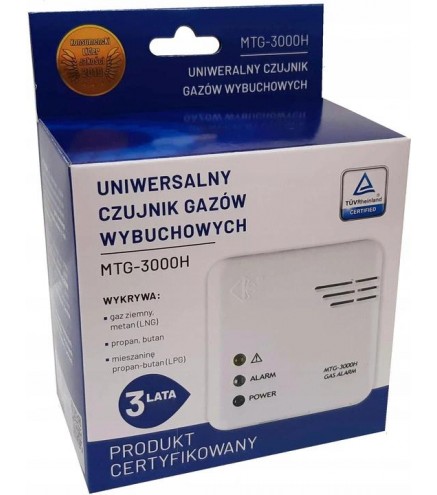 Czujnik Gazu Propan-Butan-Metan Mtg-3000H