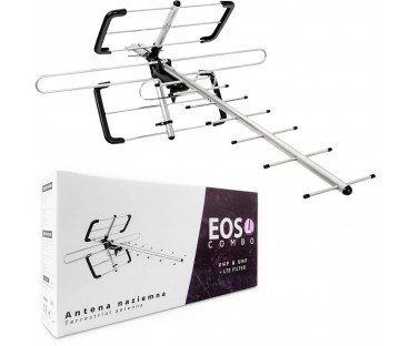 Antena Dvb-T/t2 Spacetronik Eos L Combo Black (Pasywna)