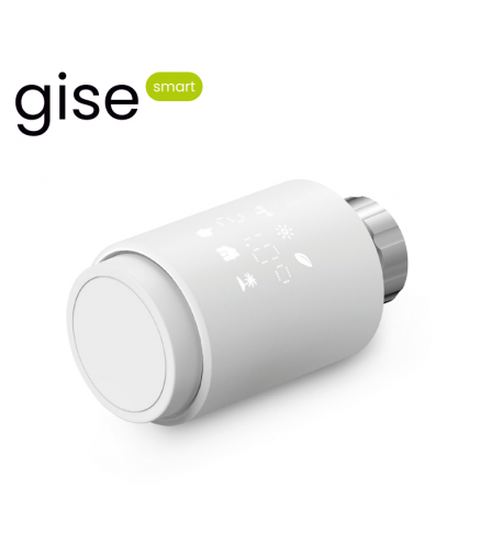 Gise Smart Głowica Termostatyczna Zigbee | Tuya | Gtv-Zb