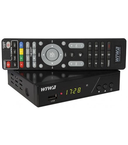 Tuner Dvb-T/t2 Wiwa H.265 Pro