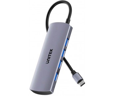 Hub Usb-C Unitek Hub 4W1 Usb-C 10 Gbps, 4X Usb-A