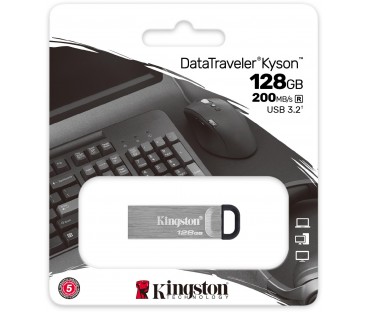Pendrive Kingston Kyson Dtkn/128Gb Usb 3.2 Gen1