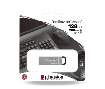 Pendrive Kingston Kyson Dtkn/128Gb Usb 3.2 Gen1