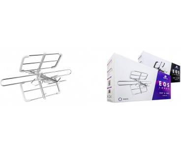 Antena Dvb-T/t2 Spacetronik Eos Combo White (Pasywna)