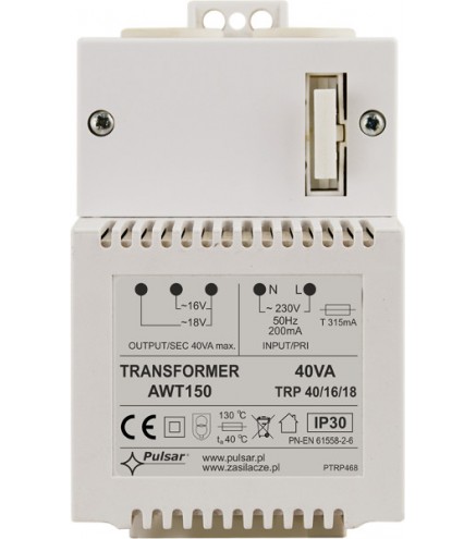 Transformator Pulsar Awt150 40Va/16V/18V Trp