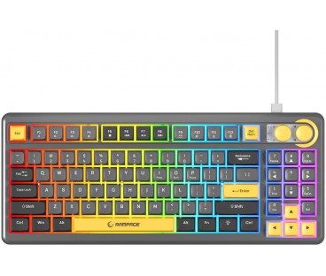 Klawiatura Przewodowa Rampage Cyclone Knob Rgb 90%