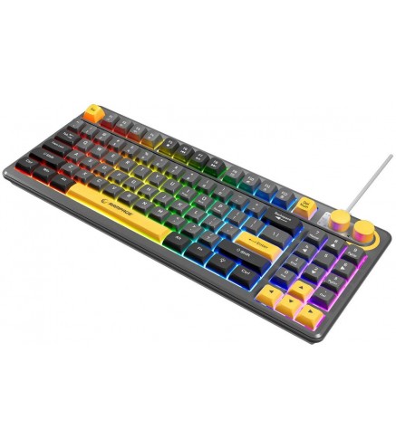 Klawiatura Przewodowa Rampage Cyclone Knob Rgb 90%