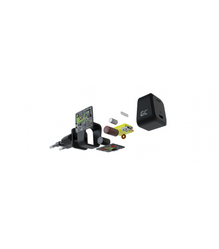 Ładowarka Sieciowa Green Cell Powergan 33W 1Xusb-C Chargc06W