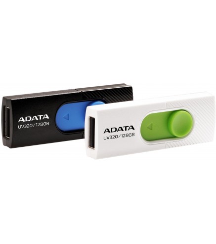 Adata Pendrive Uv320 128G Usb 3.2 Gen1 Czarno-Niebieski