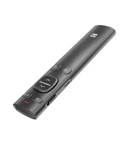 Bezprzewodowy Prezenter Ze Wskaźnikiem Laserowym Natec Warbler 2 Szary