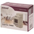 Programator Elektroniczny Orno Na Szynę Din Or-Pre-433
