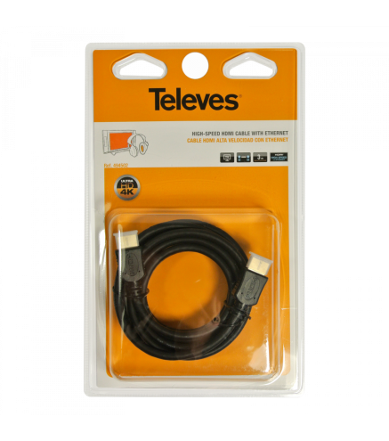 Kabel Hdmi 2.0 Televes Ref. 494502 3M 4K