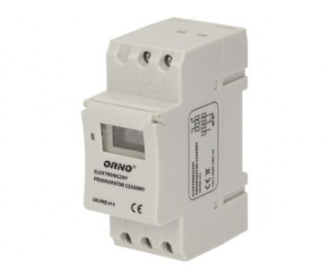 Programator Czasowy Na Szynę Din Orno Or-Pre-414