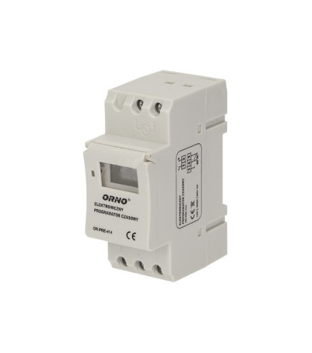 Programator Czasowy Na Szynę Din Orno Or-Pre-414
