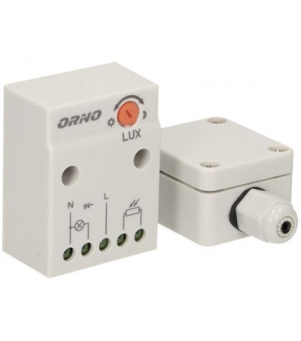 Czujnik Zmierzchowy Orno Z Hermetyczną Zwe. Sondą W Puszce Or-Cr-232