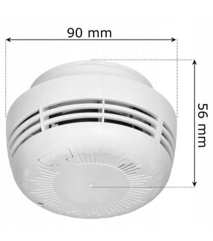 Czujnik Dymu Orno Or-Dc-634